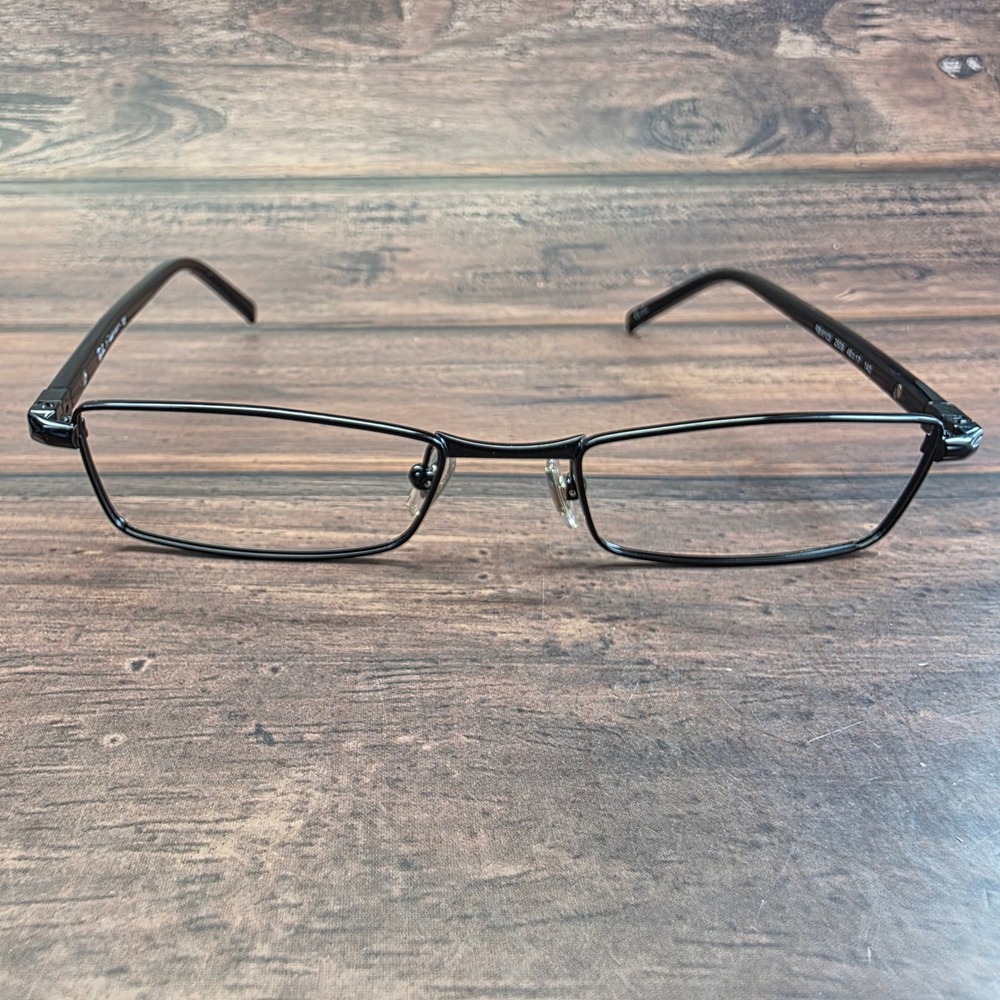 Ray-Ban‎ RB 6103 2509 Black Metal Rectangular Eyeglasses Frames 49-17-140